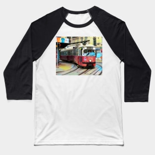 Vienna City Tram Baseball T-Shirt